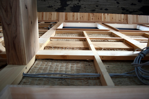 「たたみハウスの壁」畳ハウスの施工事例写真