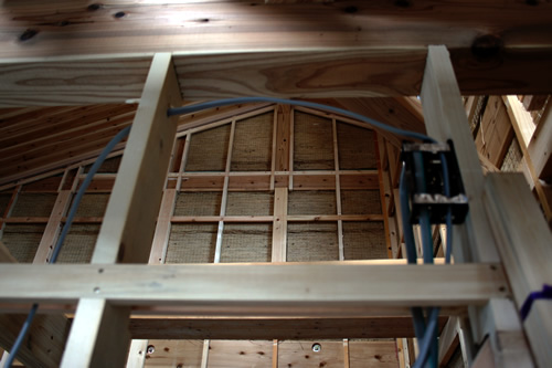 「たたみハウスの壁」畳ハウスの施工事例写真