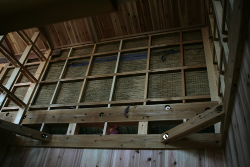 「たたみハウスの壁」畳ハウスの施工事例写真