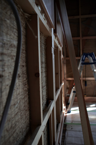 「たたみハウスの壁」畳ハウスの施工事例写真