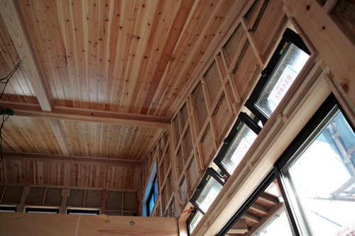 「たたみハウスの壁」畳ハウスの施工事例写真