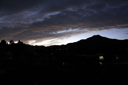 「たたみハウスからの景色」畳ハウスの施工事例写真